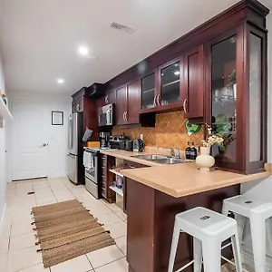 Basement With Private Patio In Davenport Toronto